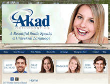 Tablet Screenshot of drakad.com